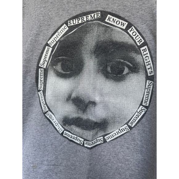 Supreme "Know Your Rights" Tee - Picture 2 of 3
